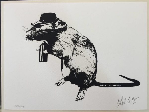 Blek Le Rat – Rat "The Street Artist's Paraphernalia"