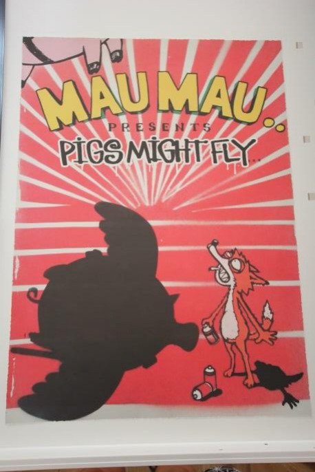 Mau Mau – Pigs Might Fly Poster