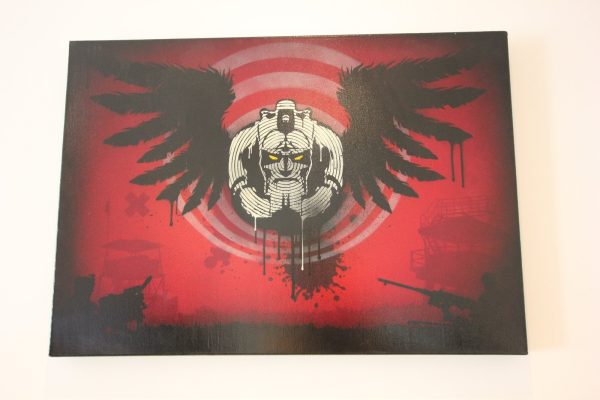 SNUB – Red Robot canvas